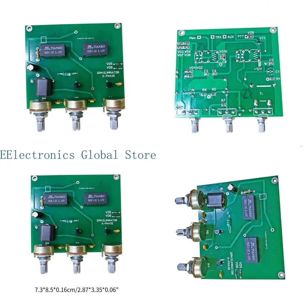 

462B QRM Eleminator X-Фаза от 1 МГц до 30 МГц hf-полосы QRM Комплекты