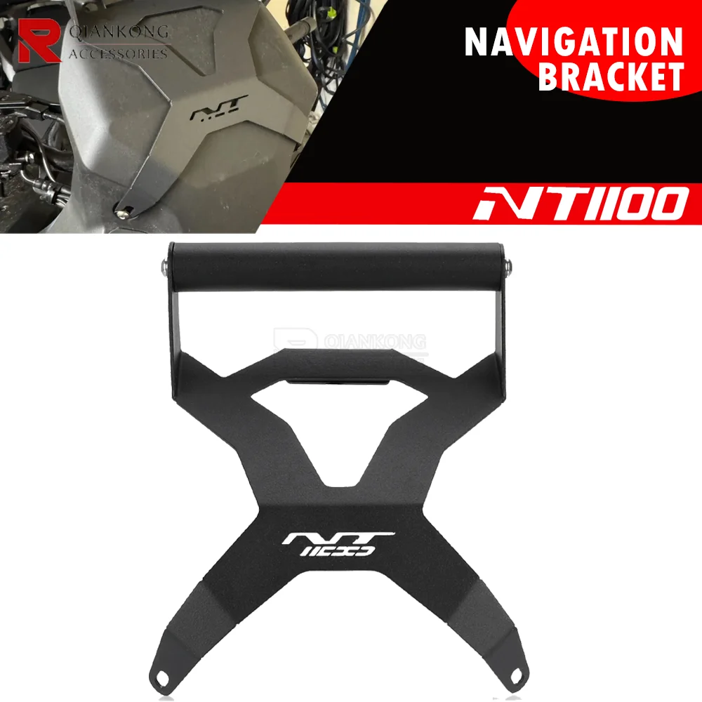 

NT1100 Supporto Navigatore for HONDA NT 1100 Accessories Motorcycle GPS Navigator Bracket NT1100 2022 - 2024 Mobile Phone Holder