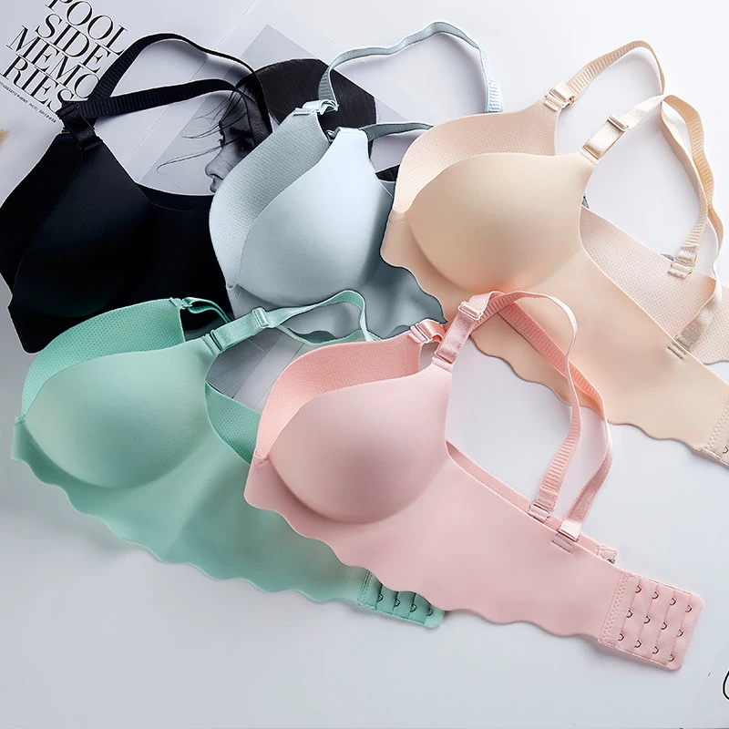 Wireless Thin Bras Corset Sexy Women Push Up Underwear One Piece Lingerie Ladies Breathable Bralette Candy Color Soutien Gorges