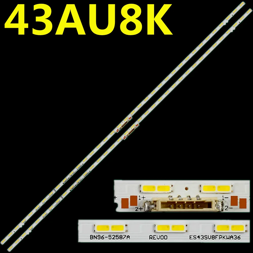 20PCS LED Strip For 43AU8K S1A8-430SM0-R0 LM41-01040A UE43AU8000 UE43AU8005K UE43AU8040U UE43AU9000U UE43AU9010U CY-SA043HGHY1V