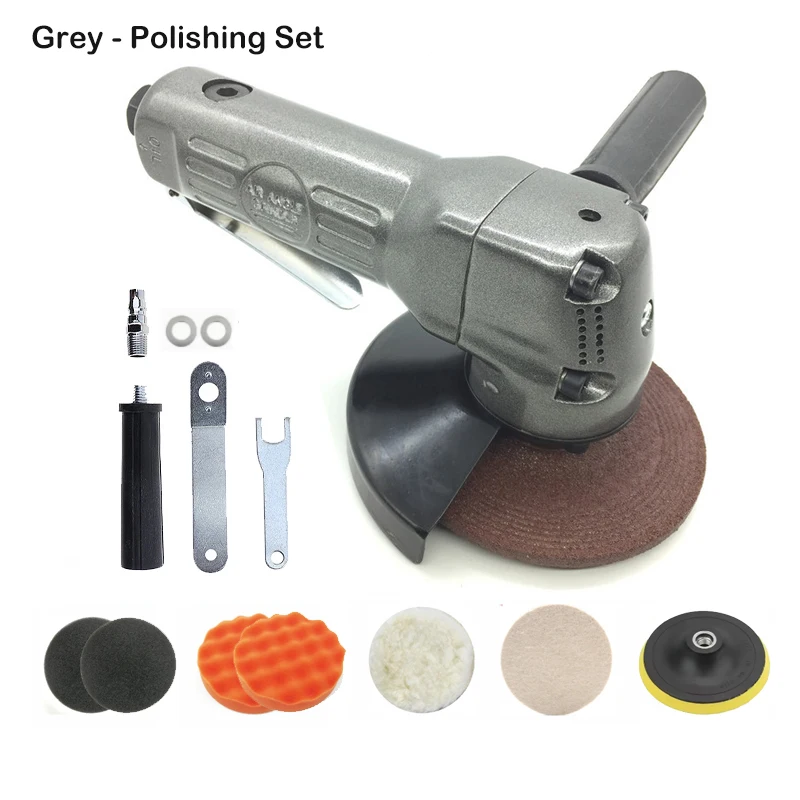 11000rpm 4 Inch Pneumatic Angle Grinder Wheel Air Grinder Tool  for Metal Wood Cutting Grinder Pneumatic Tool Polishing Machine