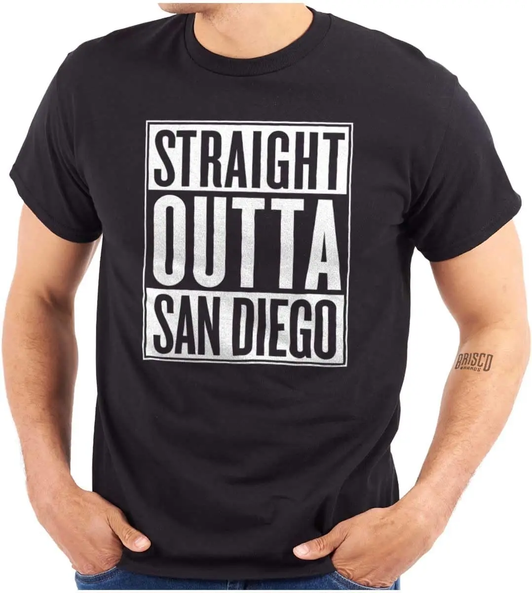 Straight Outta San Diego California Graphic T Shirt Men or Women