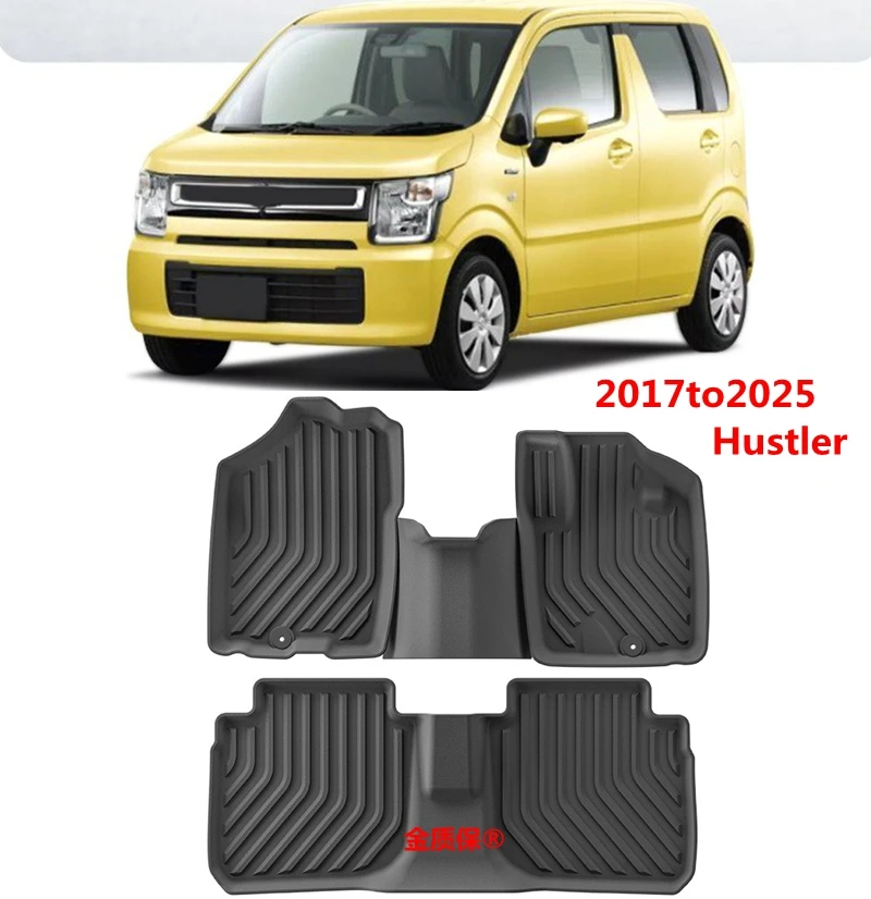 

Use for new SUZUKI Hustler MR52S custom car Floor car carpet Mat Fit For SUZUKI Hustler MR92 waterproof mat car floormat Hustler