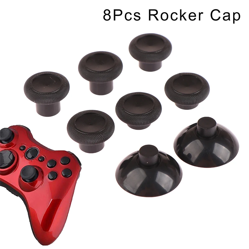 

8Pcs/Set Handle Mushroom Head Rocker Cap Variable Height Replacement For XBOX ONE Series S/X ONE