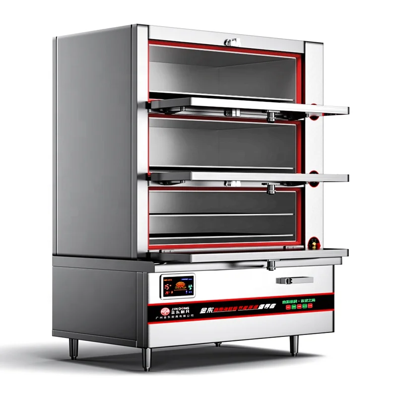 

Коммерческие газовые пароварки, промышленная кухонная электрическая пароварка из нержавеющей стали для риса