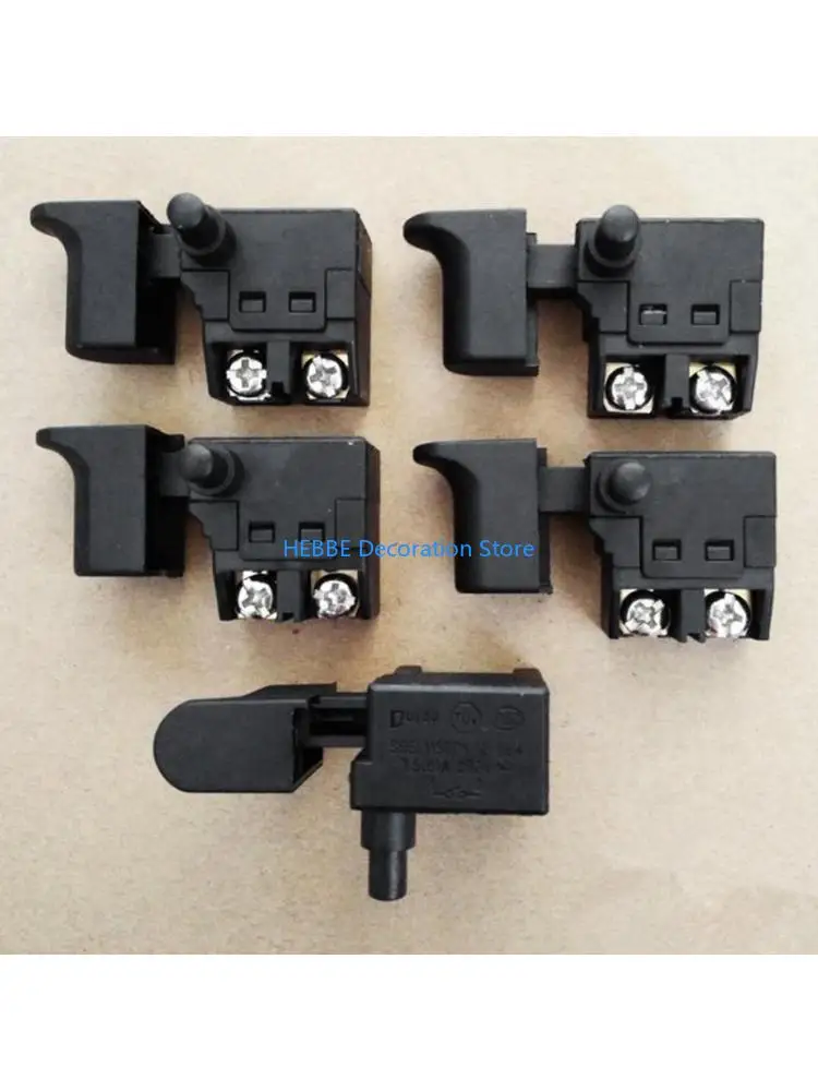 

B0KC Electric Trigger Button Switch Power Tool Accessories Parts Power Switch 250V 6A