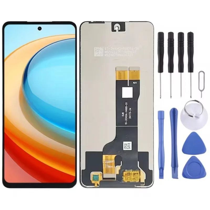 New A75 Display Screen Replacement Parts For ZTE Blade A75 5G LCD Z2357N Display Screen +Touch Panel Digitizer Assembly