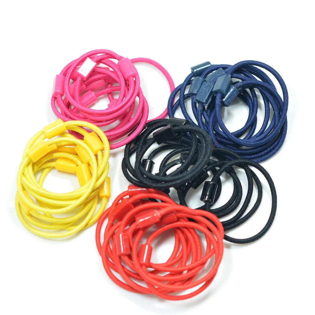 Girls Ponytail Holder Elastic Hair Ties for Kids Hair Rope Bands Hair Accessories Children Rubber Bands Multi Color Craft