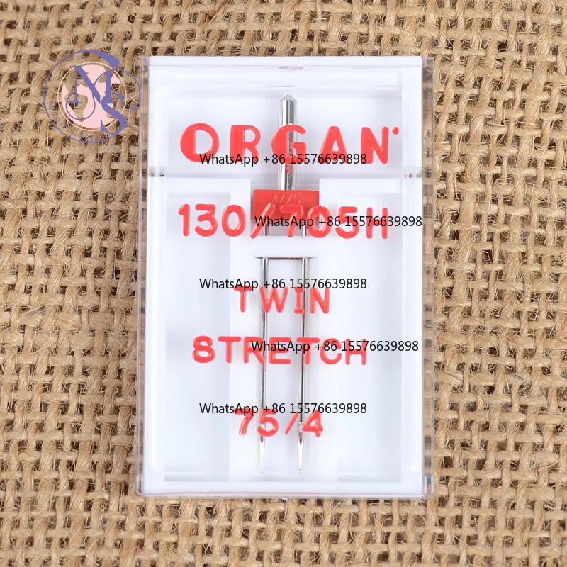 Double Needle Anti-Skip Sewing Needles, For Stretch Knit Fabric Household Sewing Machine