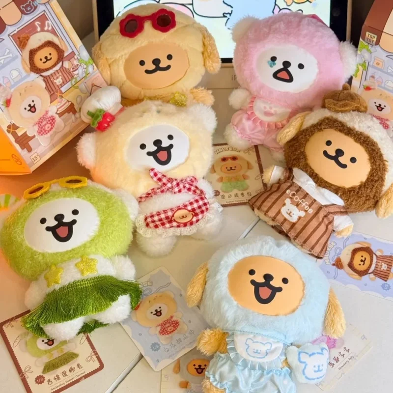 ของแท้ Maltese สีสันชีวิตประจําวัน Series Mystery กล่องน่ารักไวนิล Face ตุ๊กตา Plush จี้เก็บกล่องตาบอดของเล่นสาวของขวัญ