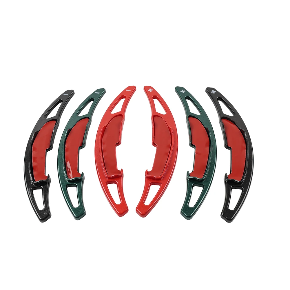 Automotive Interior Shift Paddle Steering Wheel Shifter Extension ABS Plastic Left Right 2Pcs For BMW M2 M3 M4 M5 M6 X5M X6M