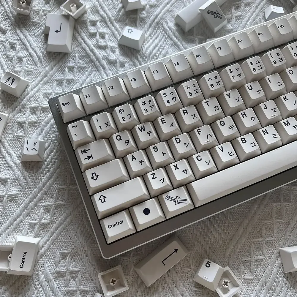 Keycap MA ارتفاع pbt التسامي Keycap 126 مفتاحًا