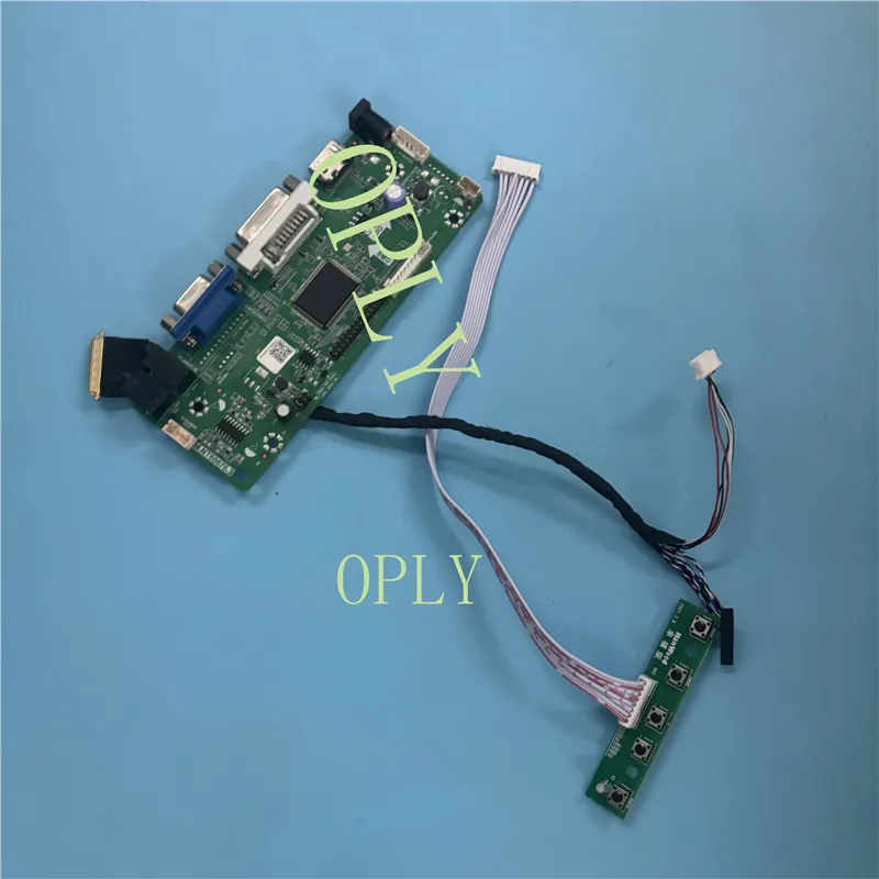 HDMI-compatible Controller board  DVI VGA for HSD101PFW2-B00 HSD101PFW2-B01 HSD101PFW2-C00 1024X600 LED  Screen DIY panel 10.1