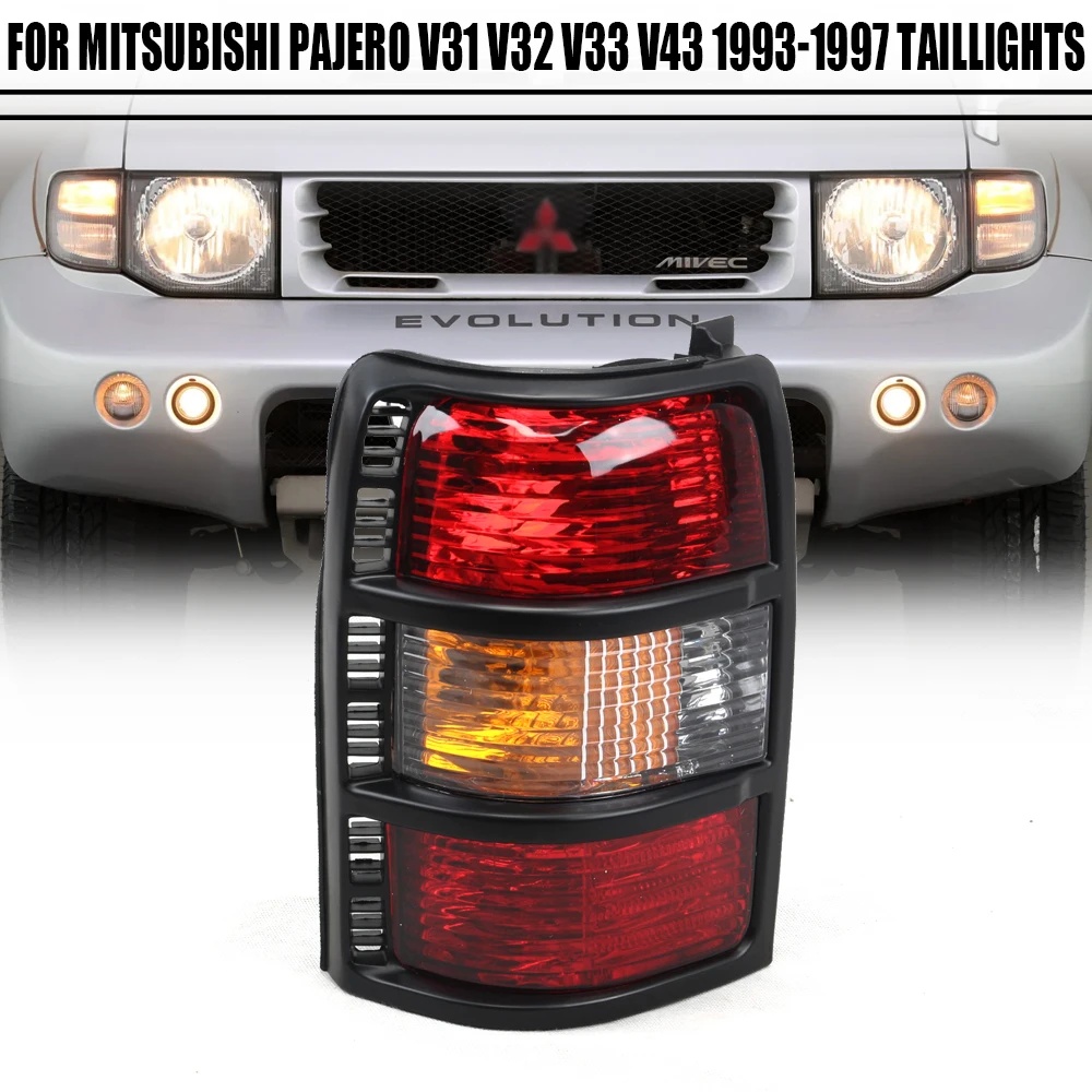 Left/Right Side Tail Lamp For Mitsubishi Pajero V31 V32 V33 V43 1993 1994 1995 1997 1997 Rear Tail Light Brake Lamp with