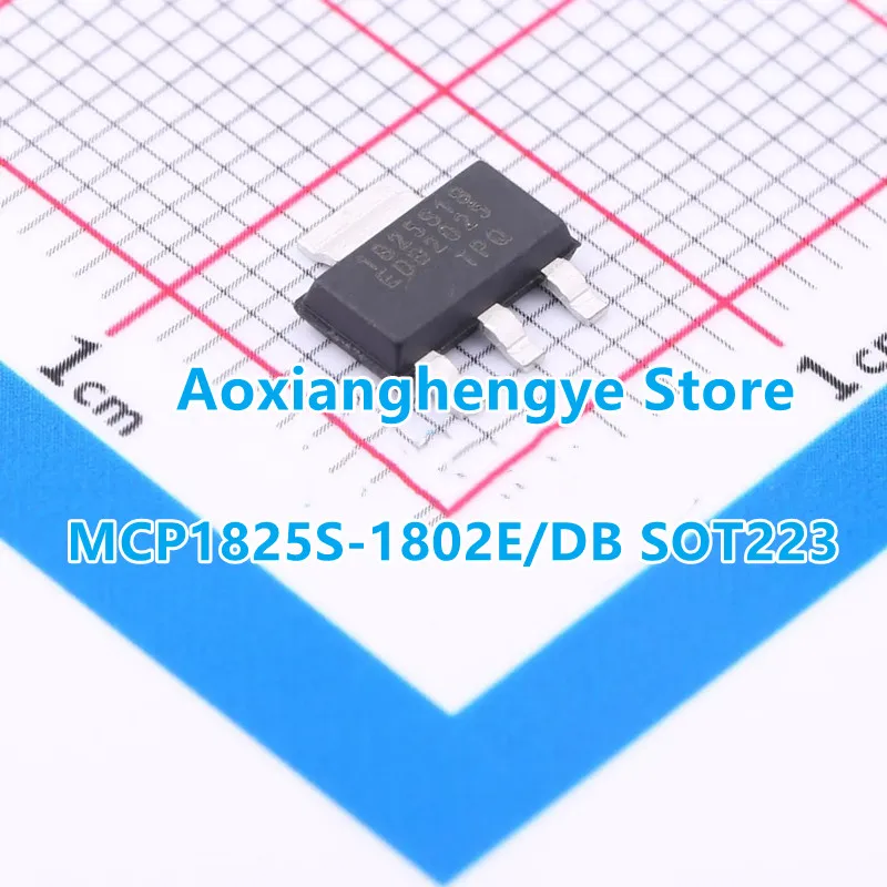 10PCS MCP1825S MCP1825ST 1202 1802 2502  3302 5002 E/DB SOT223 500MA Low Voltage, Low Quiescent Current LDO Regulator