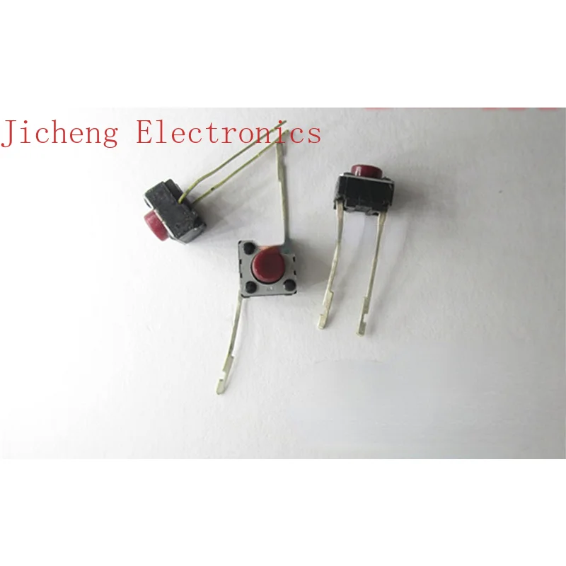 10PCS EVQ21305R Tact Switch 2-pin Straight 6*6*5mm 6x6x5