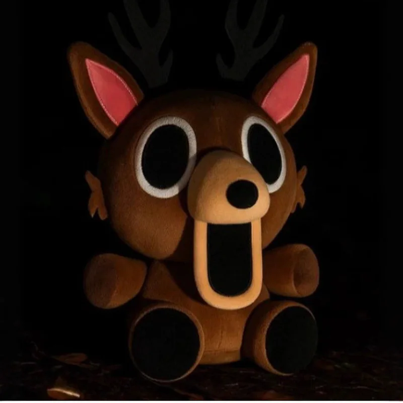 

2025 New In Stock 99 Nights Deer Plush Doll 99 Nights In The Forest Anime Peripherals Toy Halloween Christmas Gift