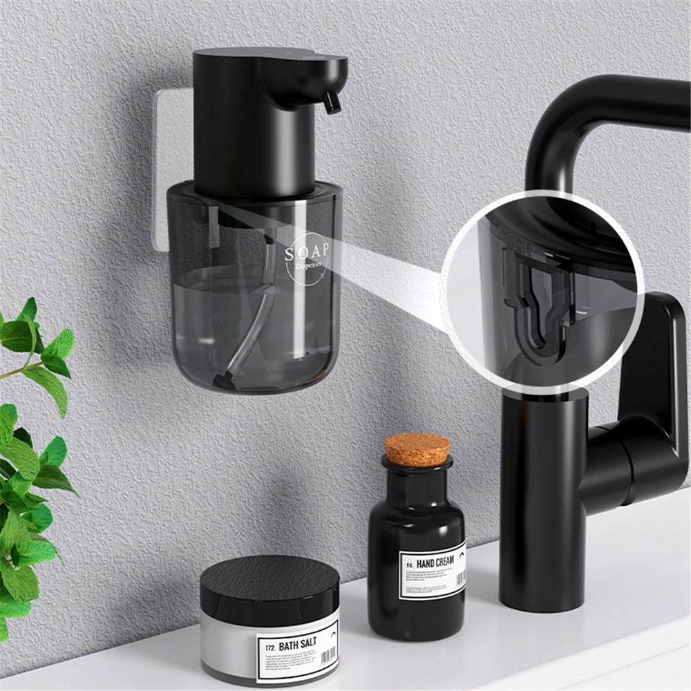 4 Gear Automatic Foam Distributor Touchless Sensor Soap Generator Creative Inductive Liquid Dispenser Wallmount Auto Hand Washer