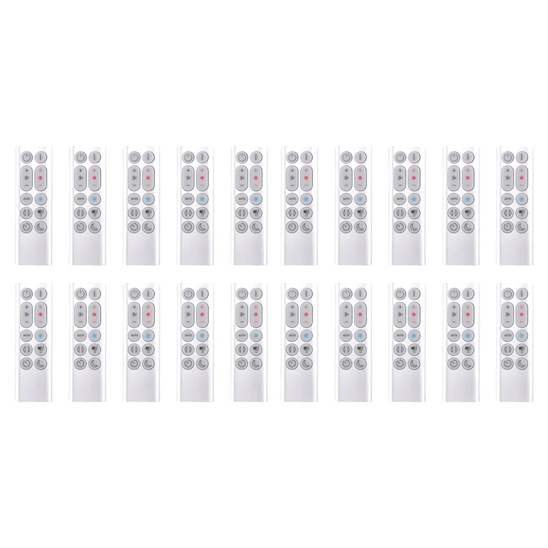 

【T07A】20X Replacement Remote Control Suitable For Dyson HP04 HP05 HP07 Air Purifier Leafless Fan Remote Control Silver