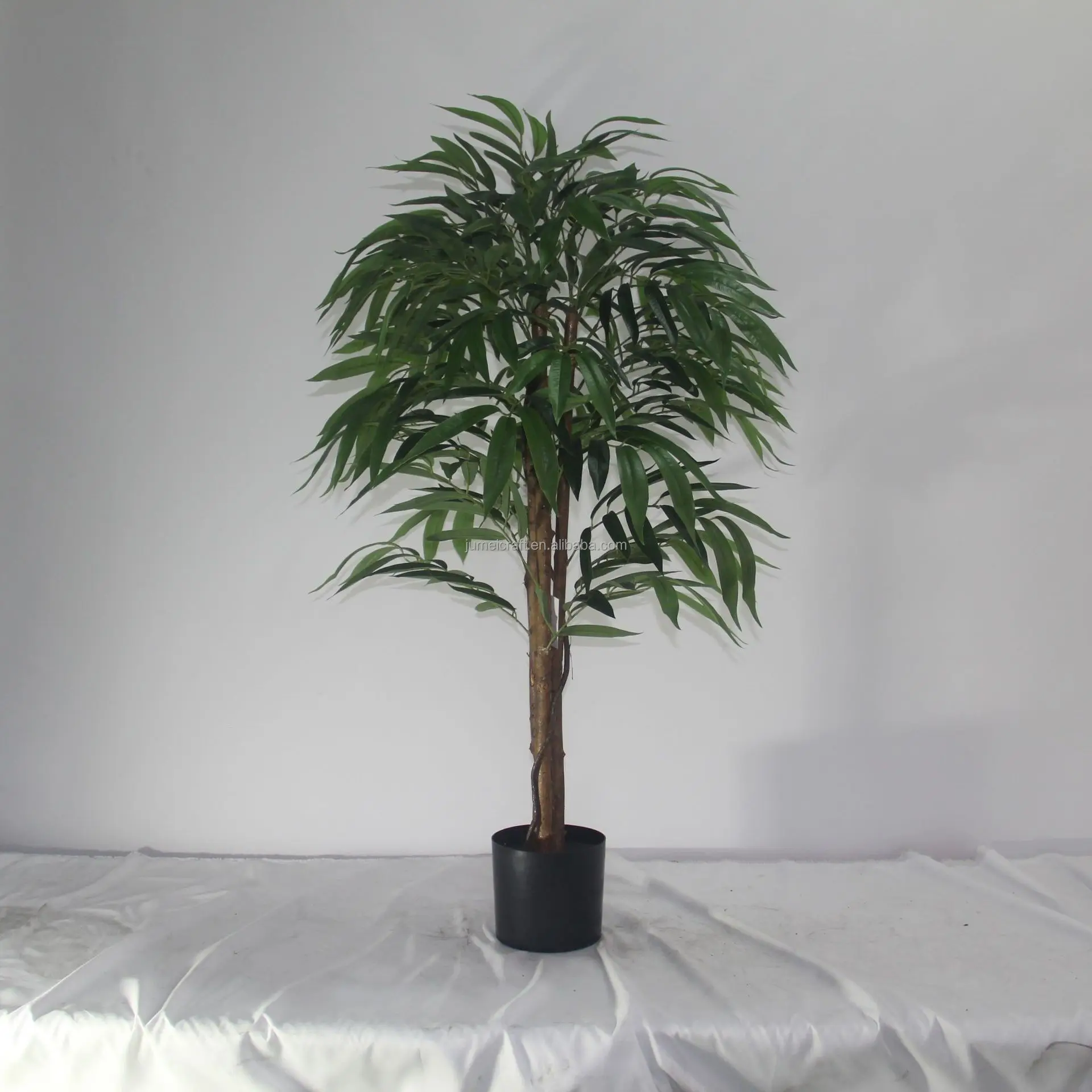 #￥New Arrival Artificial White 102.5cm Foam Willow Bud Branches Greenery Christmas New Year Halloween Thanksgiving Easter