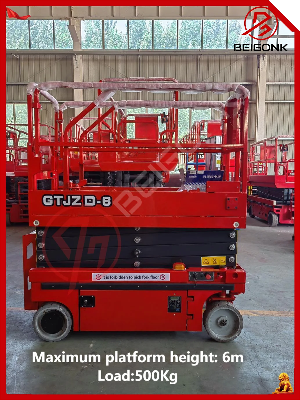 Lift Platform 10-22 Meters Lift Freight Elevator Mobile Hydraulic Climbing Car Automatic Lift Self-Propelled Scissor