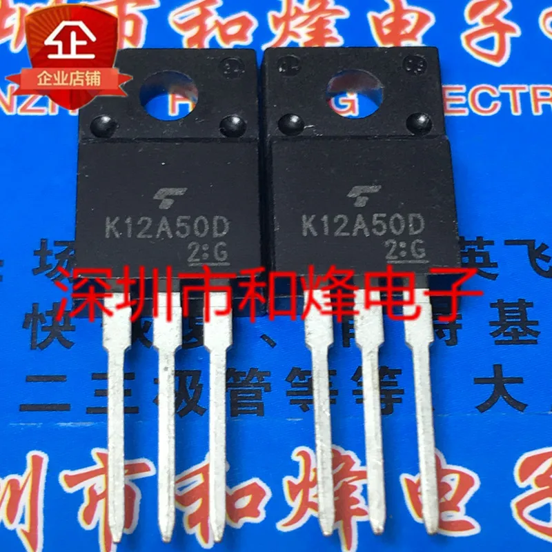 Original 6PCS/lot K12A50D TK12A50D  TO-220F 500V 12A