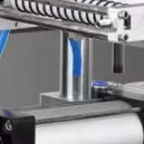 Pneumatic Cylinder Hot Stamping Machine LOGO Hot Foil Stamping Wooden Round Rod Pencil Holder Stationery Spherical Curved Surfac