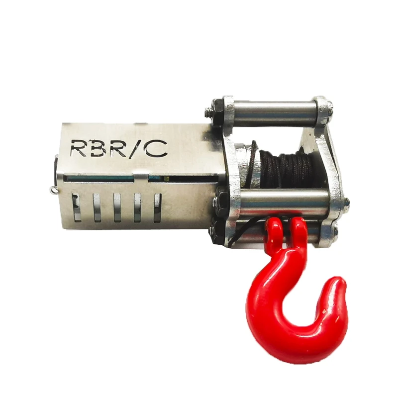 Para WPL cabrestante automático totalmente metálico para 1/16 WPL C34 C34K C34 MN RC coche DIY piezas de mejora
