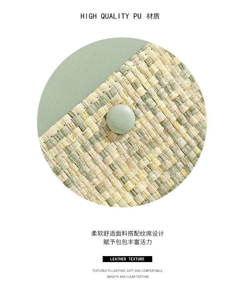 2025New المألوف محفظة للسيدات قصيرة المنسوجة تصميم متعدد فتحة للبطاقات سستة اثنين أضعاف بالجملة عبر الحدود محفظة جلدية