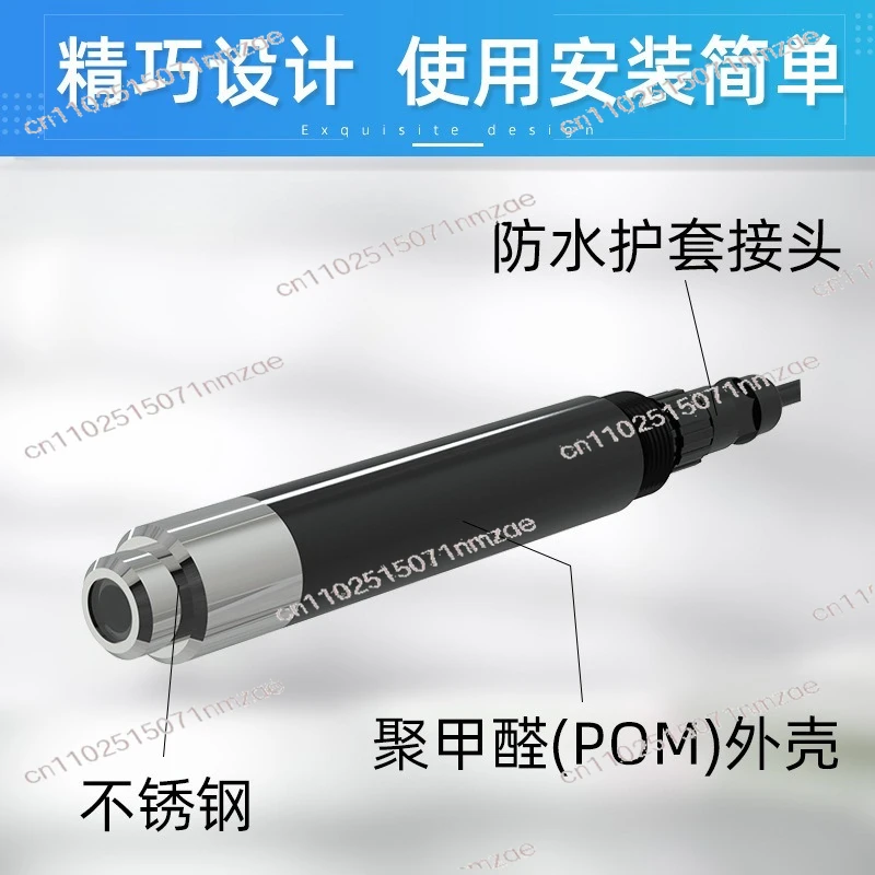 For Online Digital Water Turbidity Det Fluorescence Dissolved Oxygen Sensor with RS485 Signal Automatic Temperature Compensation