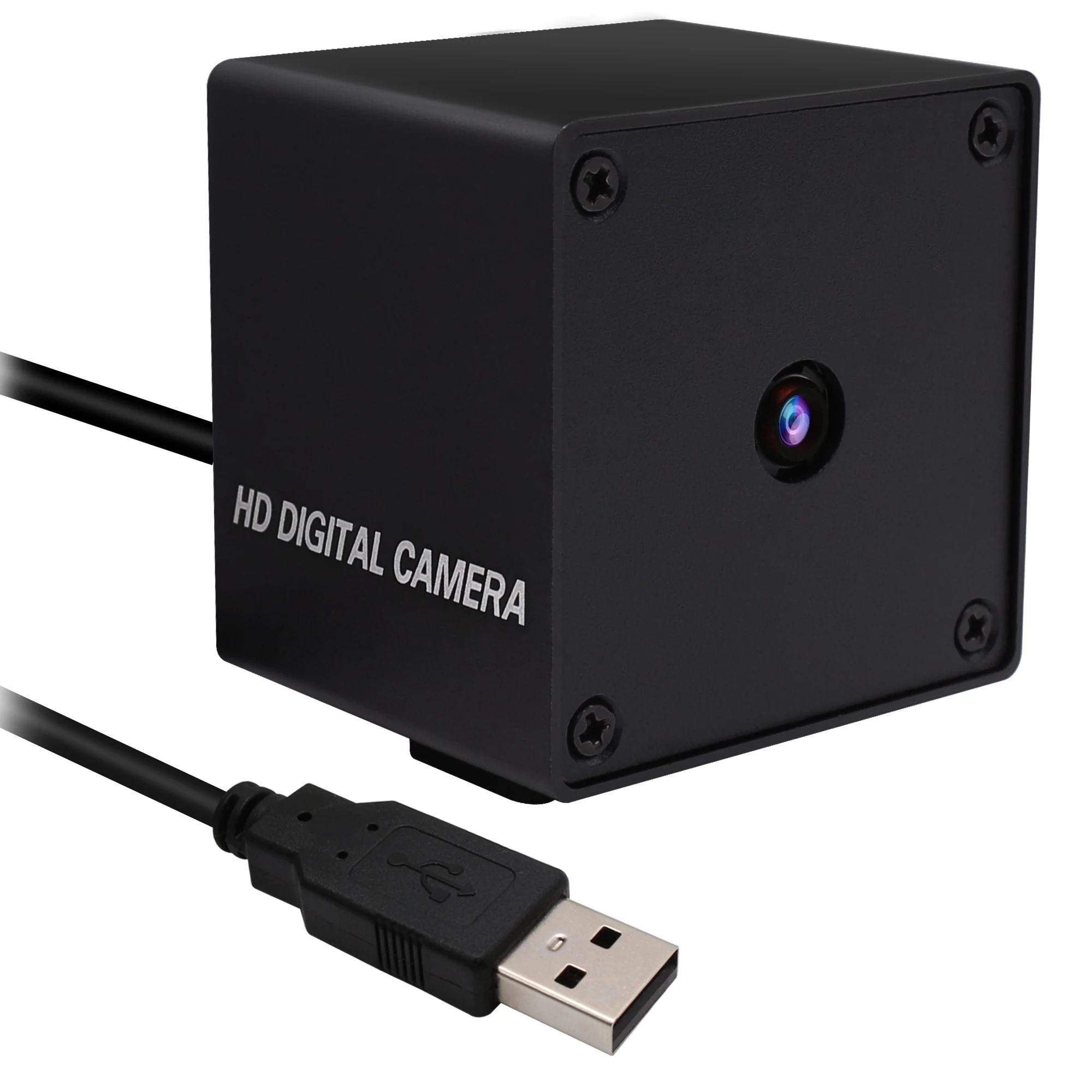 

ELP Full 12MP PDAF Fast AutoFocus 300ms USB Camera 4K 30FPS Industrial Webcam For Face Recognition, Barcode Scan, 3D Printing