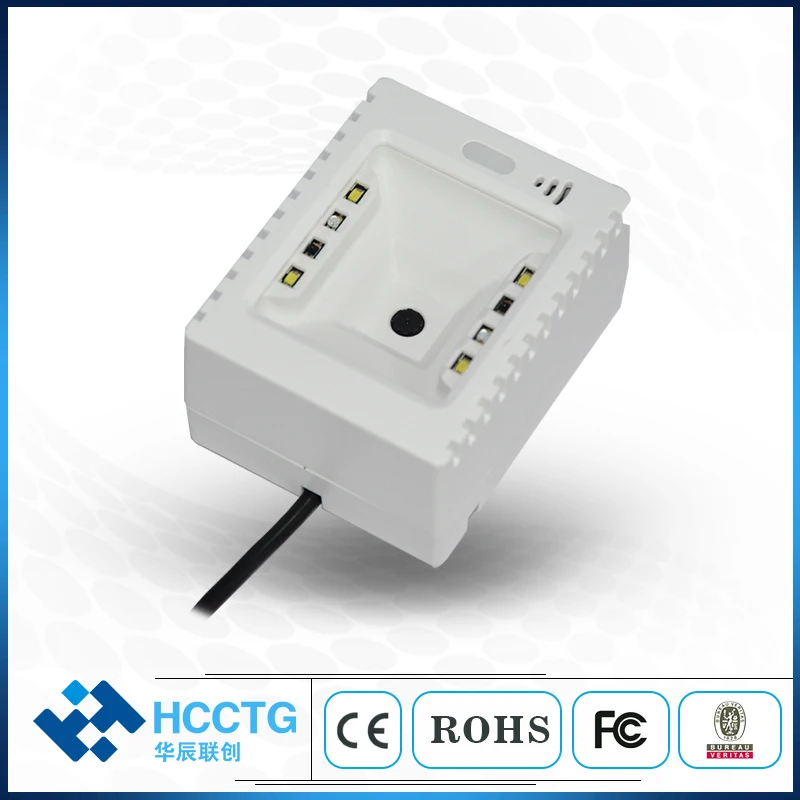 USB RS232 OEM صغير 2D الباركود Qr قارئ رمز الماسح الضوئي وحدة HS-2002D