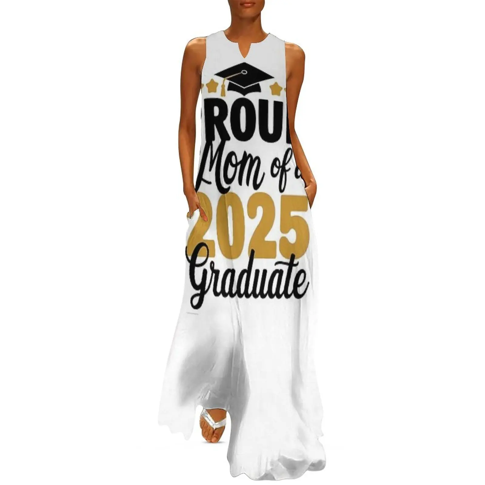 

proud mom of a 2025 graduate Long Dress women's clothing summer 2025 novelties Dress for girls dresses for women