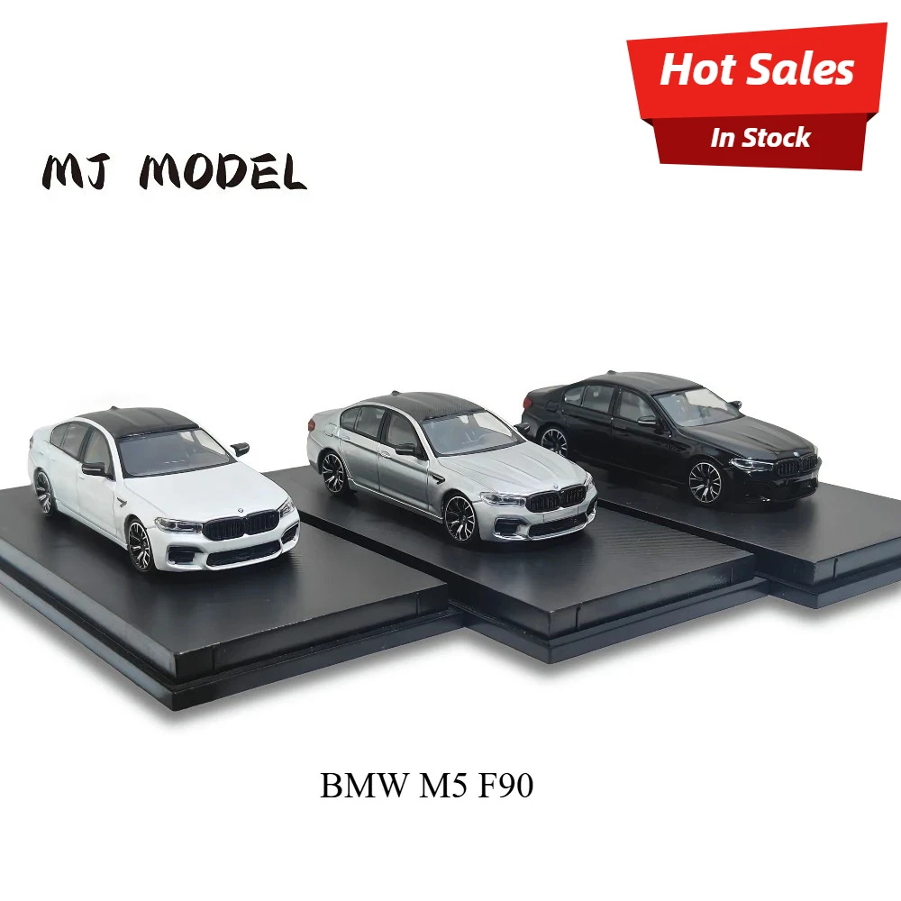 MJ Model 1:64 BMW M5 F90 Acrylic Display Box Diecast Model Ornament Gift In Stock