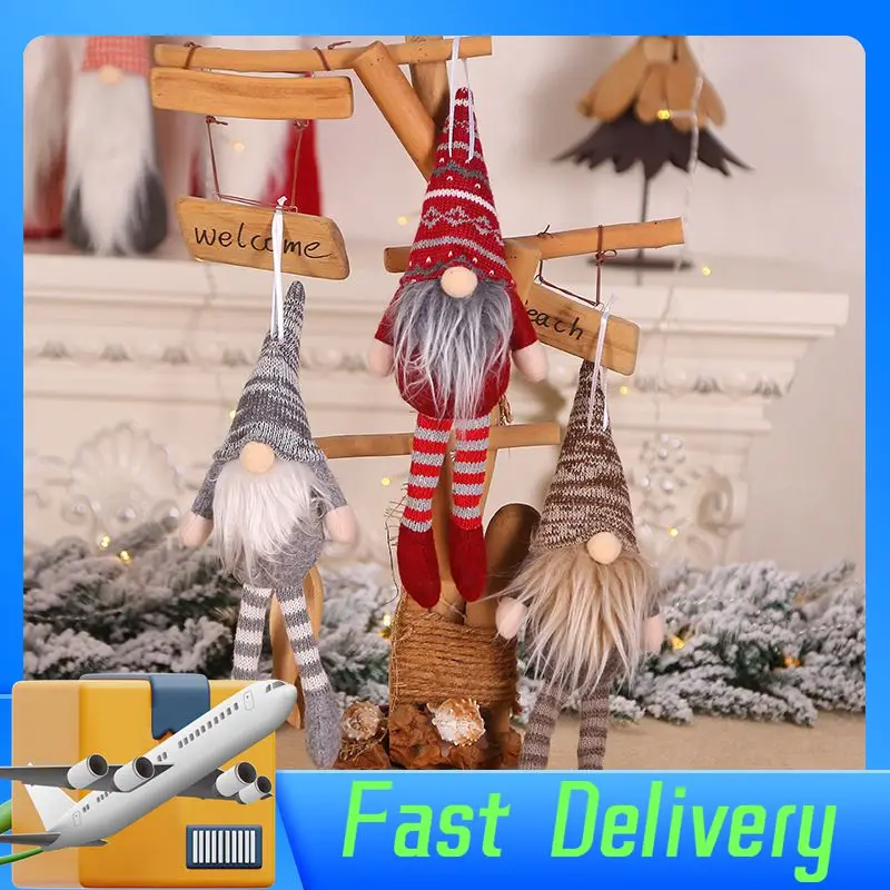 Nordic Gnome Handmake Christmas Decor Nomes Decorations Christmas Plush Gnomes Christmas Faceless Doll Elf