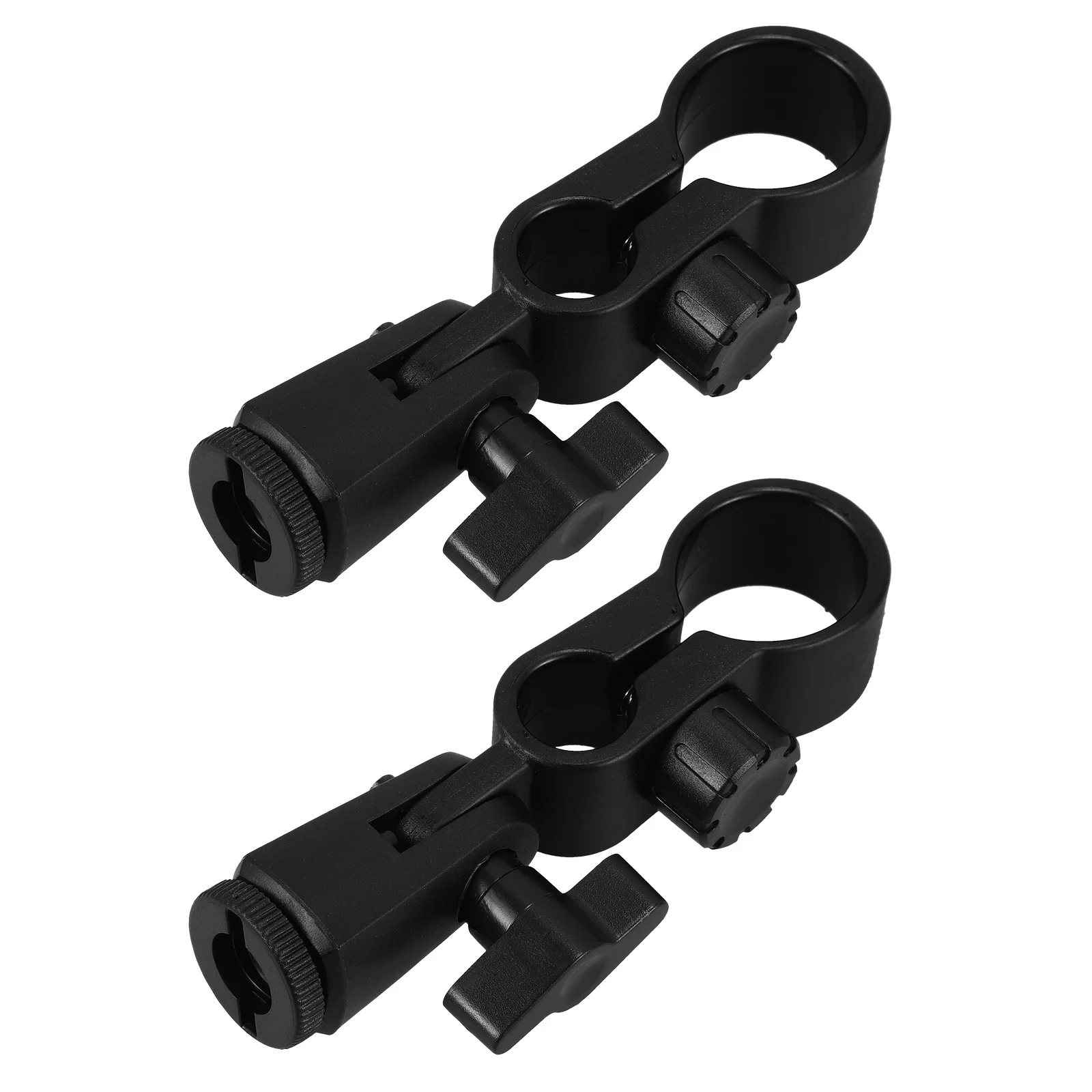 

2pcs Microphone Clips Shock Mount For Handheld Mics Mic Holder Clip Replacement Parts Compatible With Levitt 240