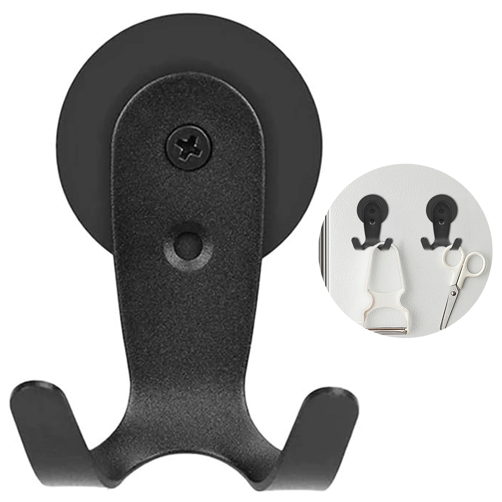 

1/2/5pcs Strong Magnetic Hooks Heavy Duty fridge Front Door Kitchen Utensil Hanger for Office Garage Shed Gym Lockers