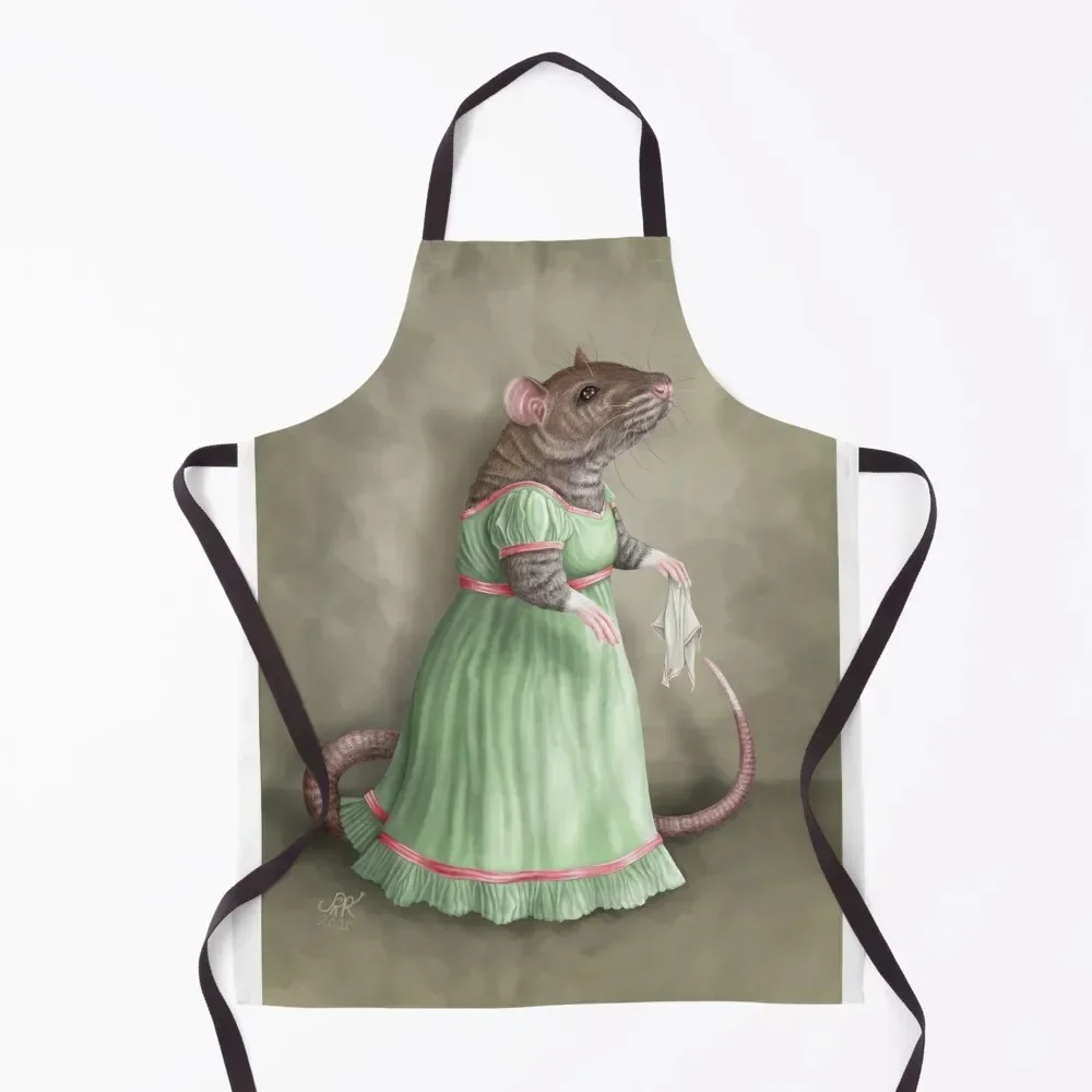 Little Lady Fizz Apron Kitchen Women Kitchen Front Apron