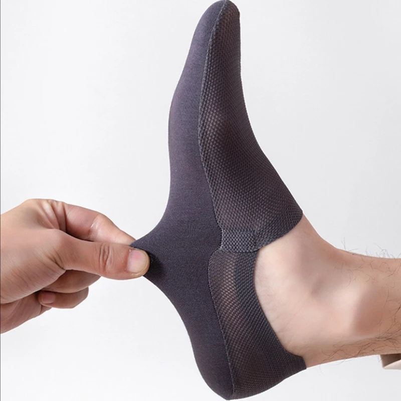 3 Pasang/Lot Kaus Kaki Perahu Pria Katun 100% Kaus Kaki Tipis Tak Terlihat Musim Panas Mode Sox Kasual Lembut Sejuk Sokken Elastis Kualitas Tinggi