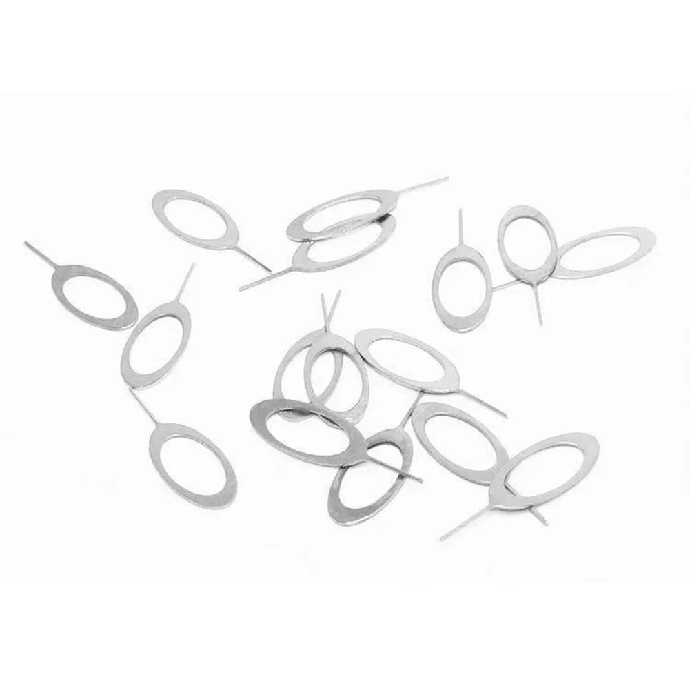 20pcs Mobile Phone Card Remover SIM Opener Pin Key Tool Convenient Needles Smart Removal Cards Tray Eject Removing Chip