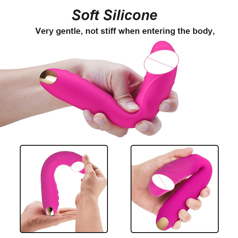 FLXUR – vibromasseur gode allongé pour femmes, masseur de Clitoris et de vagin, jouets érotiques, sensation de peau douce, produits sexuels pour adultes