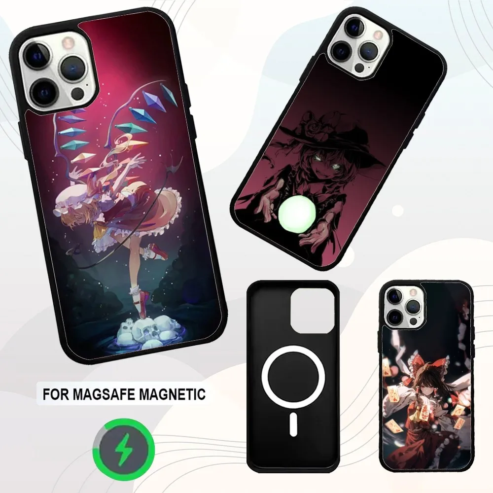 

T-TouHou Project Flandre Phone Case For iPhone 16e,16,15,14,13,12,11,Plus,Pro,Max,Mini Magsafe Magnetic Wireless Charging