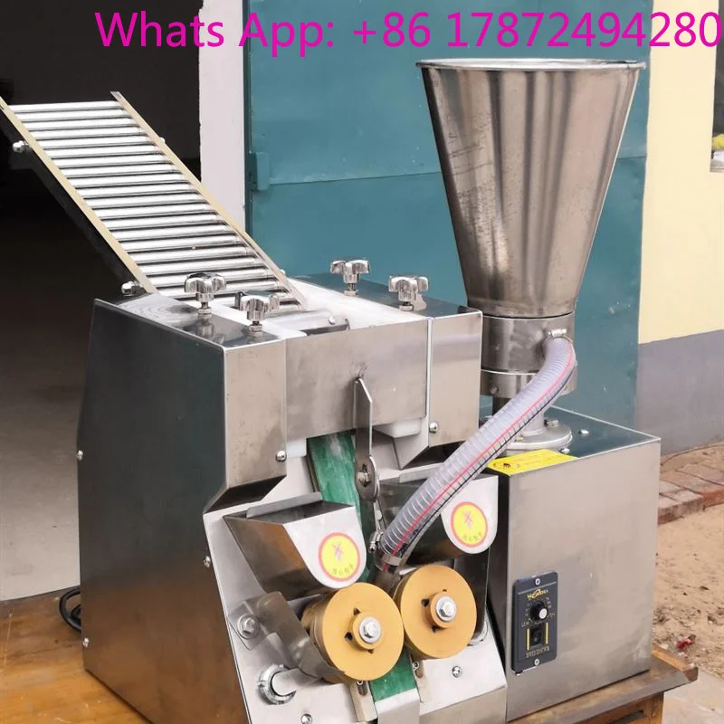 

Commercial Automatic Dumpling Making Machine Stainless Steel Electric Empanada/Gyoza Making Maker 230W