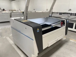 RABOTEC RTJ1390 RECI W2 100W 150W Co2 1300x900mm Flatbed Laser Cutter Ruida 6445 CW-5000