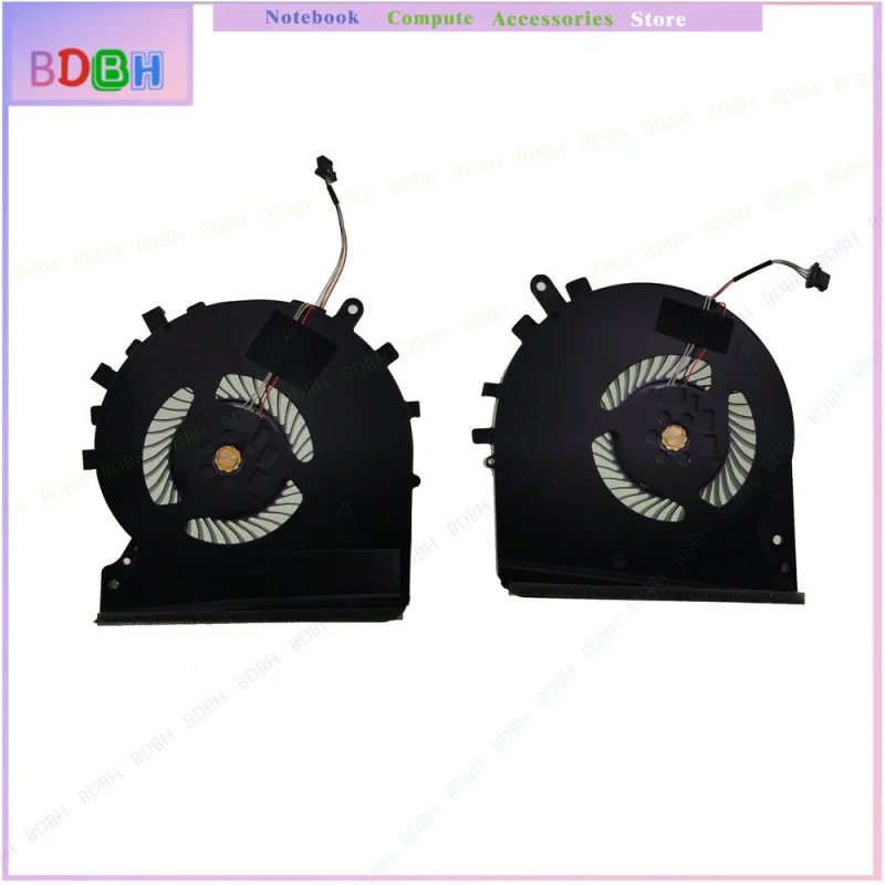 For HP OMEN 5 PLUS 15-DK TPN-C141 CPU / GPU Cooling Fan Heatsink Set