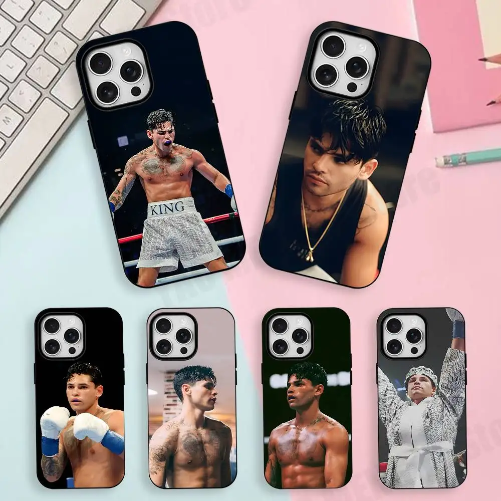 

Ryan G-GGarcia Boxing King For Iphone 17,16,15,14,13,12,11 Pro Mini Max XS Case Frosted Magnetic Shockproof Cover