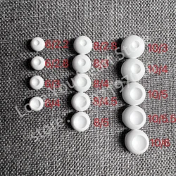 10 pairs Doll Eyes Fundus Resin Patterned 6/8/10mm DIY Doll Accessories White Eyeball Fundus BJD Doll Plaster Eyes Fundus