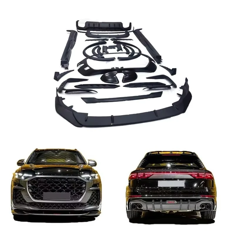 Classic Car Restomod Body KitsDry Carbon Fiber At Style Body Kit For RSQ8 2025+ Front Lip Skirt Rear Diffuser Spoiler Wide Body