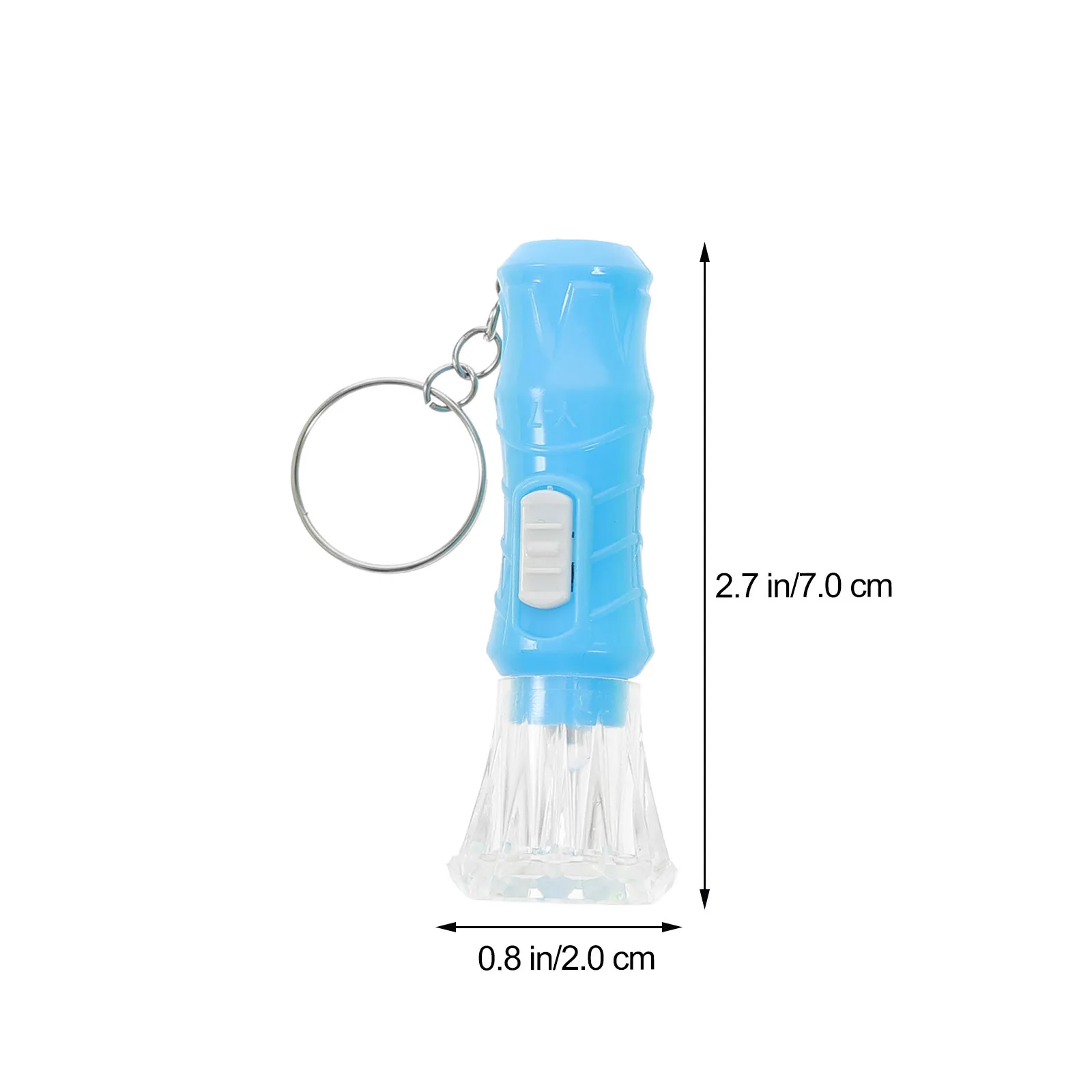 

100pcs Mini Flashlight Keychain Led Portable Small Torch For Outdoor Camping Hiking Emergency Lighting Key Ring Light