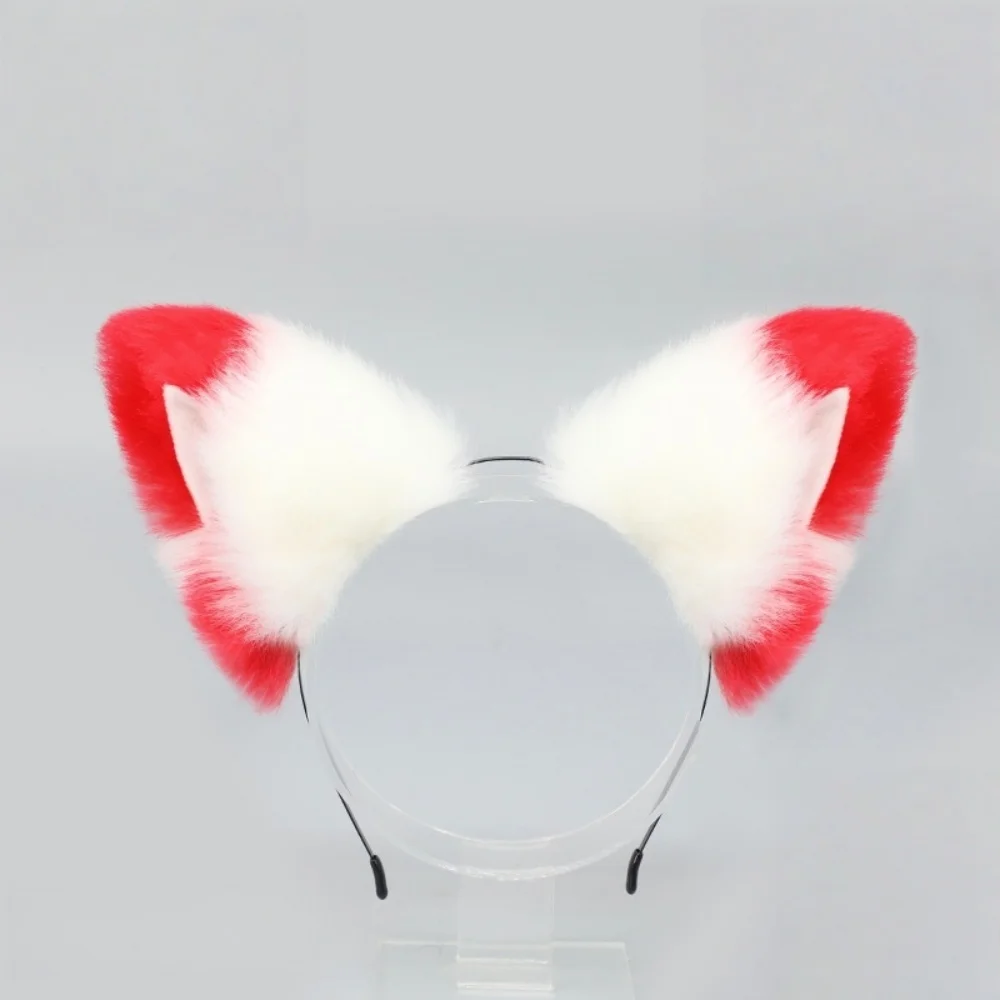 ที่คาดผมหูแมวแบบอนิเมะน่ารัก ขนปุย สำหรับผู้หญิง ชุดฮาโลวีน แฟชั่นงานปาร์ตี้ คอสเพลย์สำหรับผู้หญิง